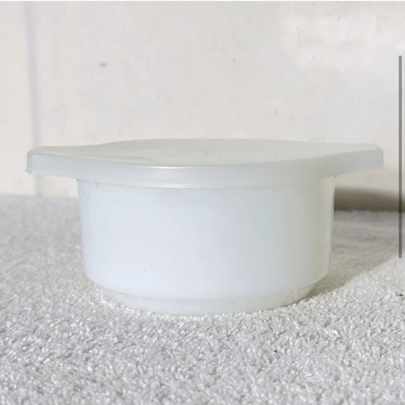 Vintage Dynaware Pyr-O-Rey  Custard Cup Mini Casserole Dish W Plastic Lid - Picture 3 of 11